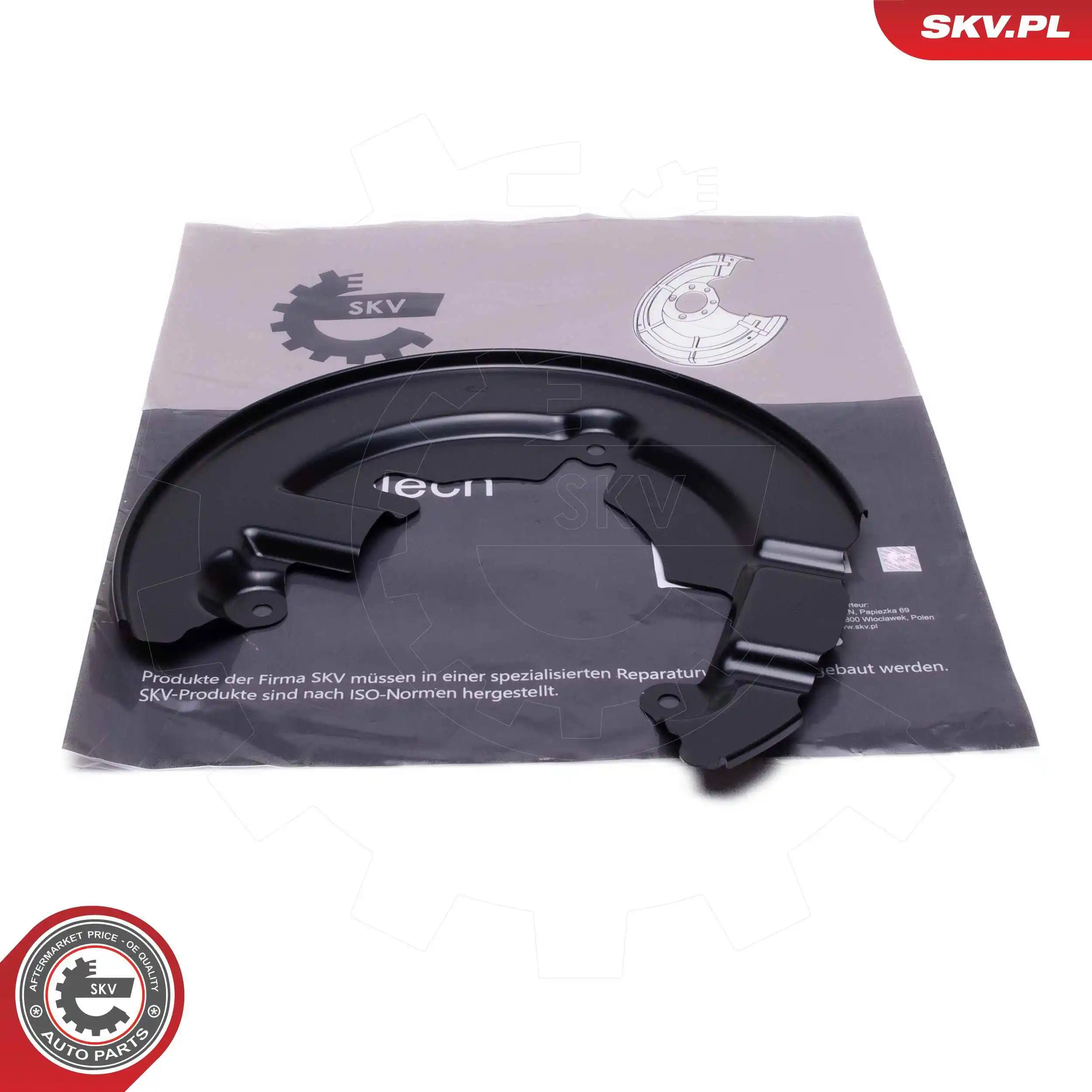 Splash Guard, brake disc